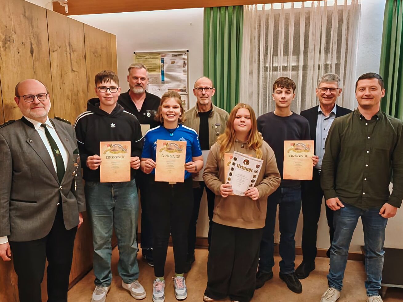 Weber Albert, Schneider David, Schwarz Holger, Schneider Lucia, Göpfert-Nieberle Franz, Bachmaier Fiona, Marb Moritz, Bgm Wechsler Wolfgang, Sippl Daniel